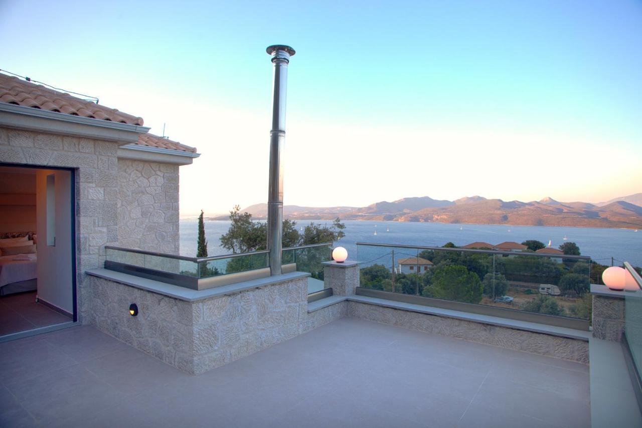 Ionian Stone Luxury Villa 尼基亚娜 外观 照片