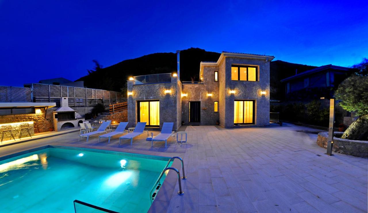 Ionian Stone Luxury Villa 尼基亚娜 外观 照片