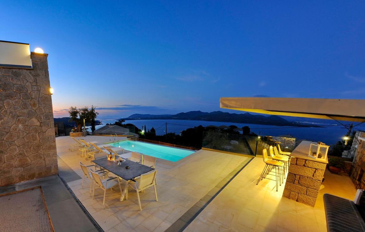 Ionian Stone Luxury Villa 尼基亚娜 外观 照片