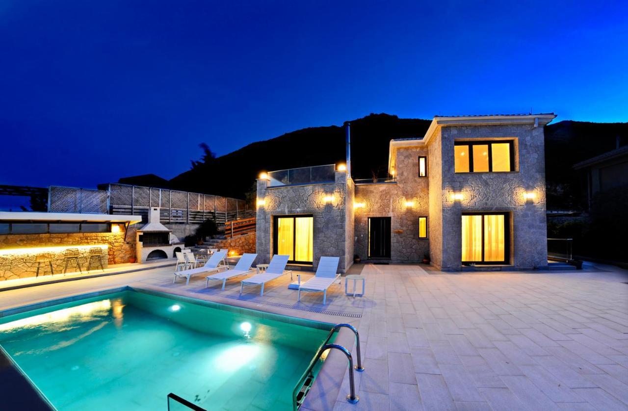 Ionian Stone Luxury Villa 尼基亚娜 外观 照片