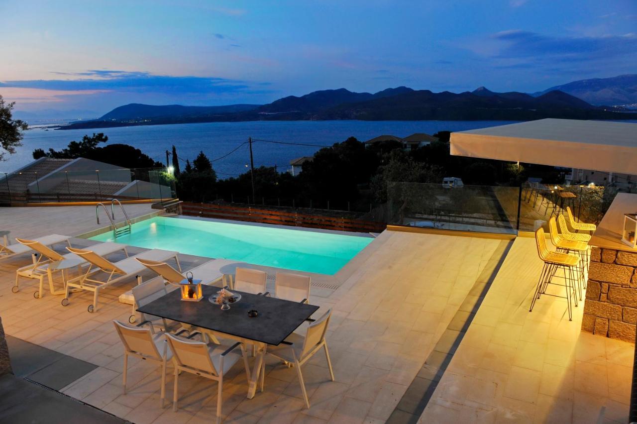 Ionian Stone Luxury Villa 尼基亚娜 外观 照片