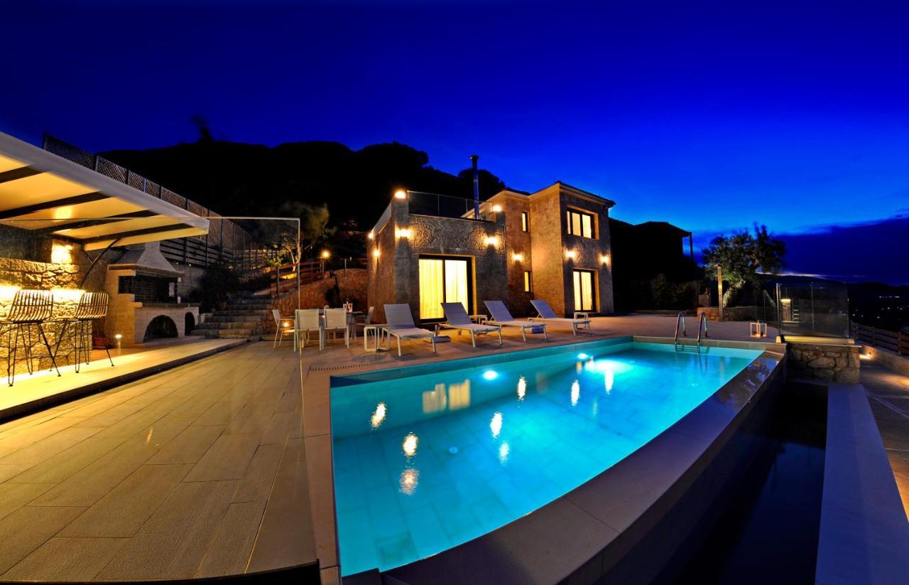 Ionian Stone Luxury Villa 尼基亚娜 外观 照片