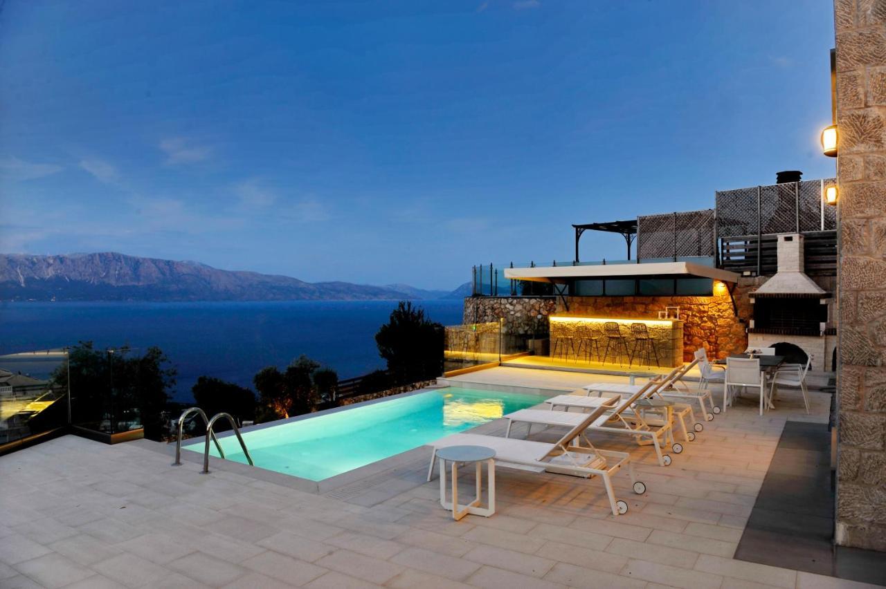Ionian Stone Luxury Villa 尼基亚娜 外观 照片