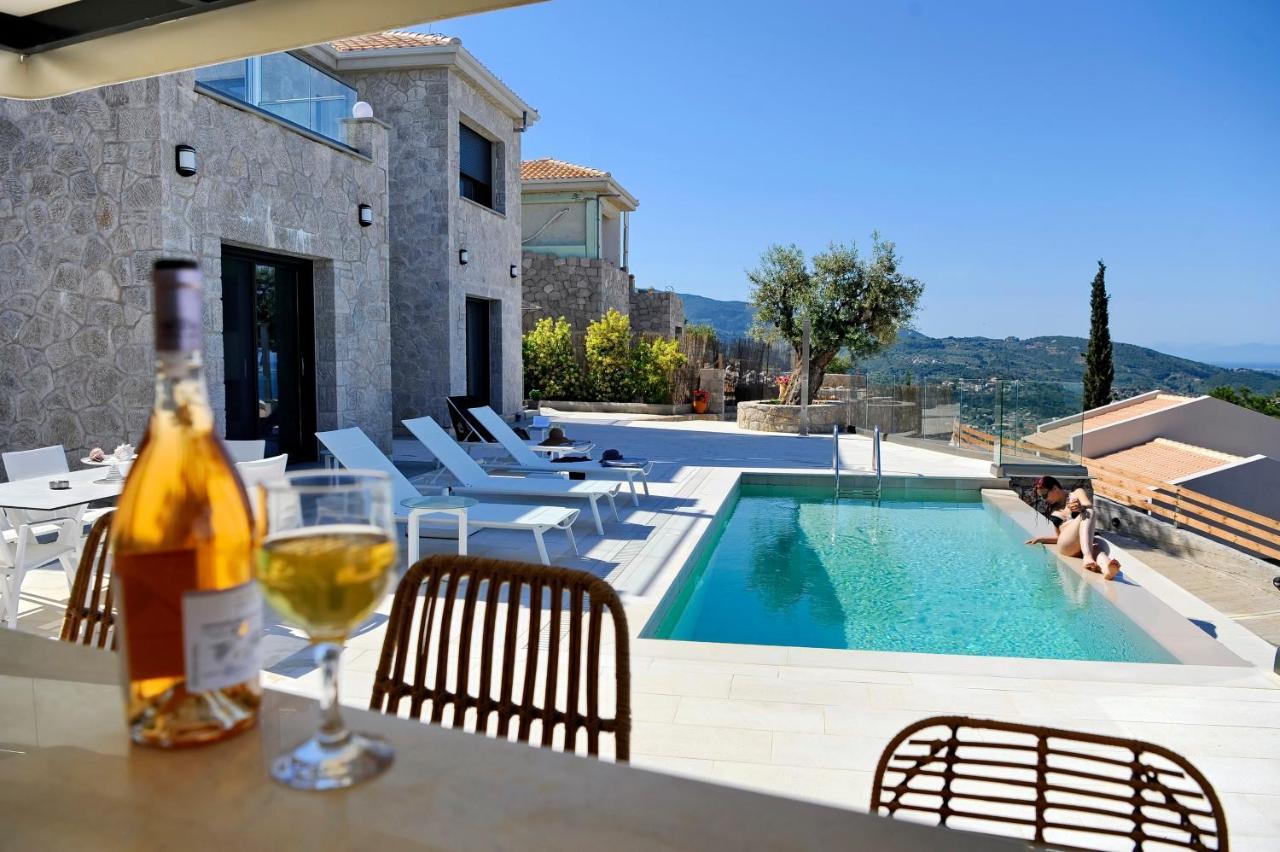 Ionian Stone Luxury Villa 尼基亚娜 外观 照片