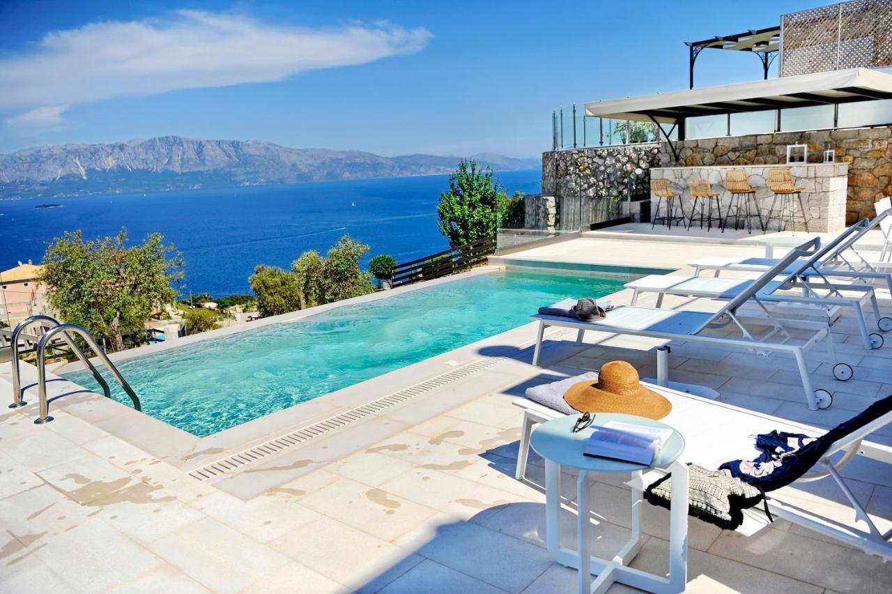 Ionian Stone Luxury Villa 尼基亚娜 外观 照片