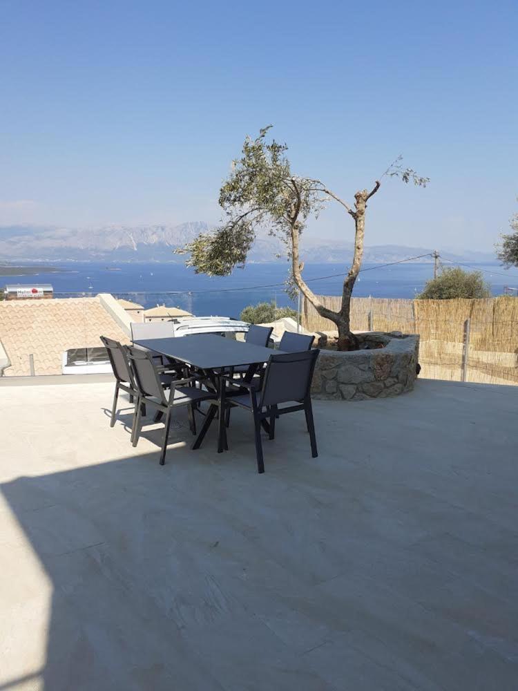 Ionian Stone Luxury Villa 尼基亚娜 外观 照片