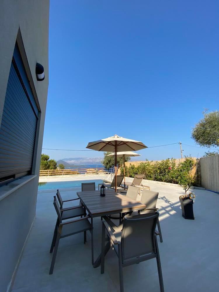 Ionian Stone Luxury Villa 尼基亚娜 外观 照片